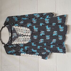 Crown & Ivy 3/4 Sleeve Blouse